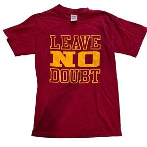 USC Trojans Leave No Doubt Gildan Ultra Cotton Graphic T-Shirt Cardinal Small